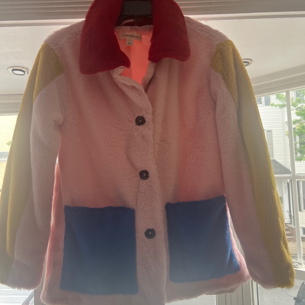Treasure & Bond Super Soft short fur coat, Excellent Condition  Worn Twice!
